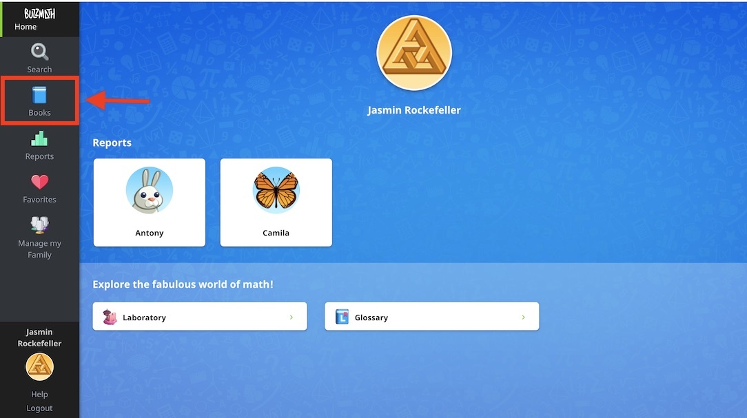 Buzzmath books